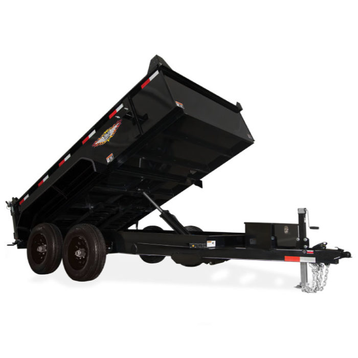 trailer 10k dump 7500 lb capacity equipment rental in bayfield